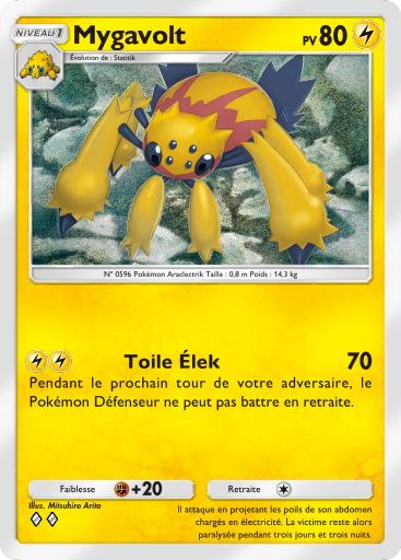 Carte Pokémon TCG Pocket L'Île Fabuleuse Mygavolt