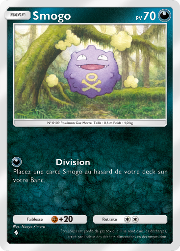 Carte Pokémon TCG Pocket L'Île Fabuleuse Smogo