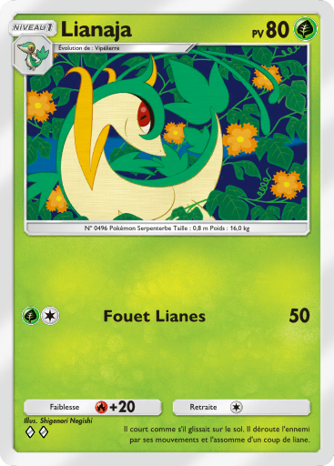 Carte Pokémon TCG Pocket L'Île Fabuleuse Lianaja