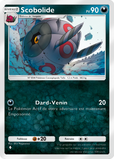 Carte Pokémon TCG Pocket L'Île Fabuleuse Scobolide