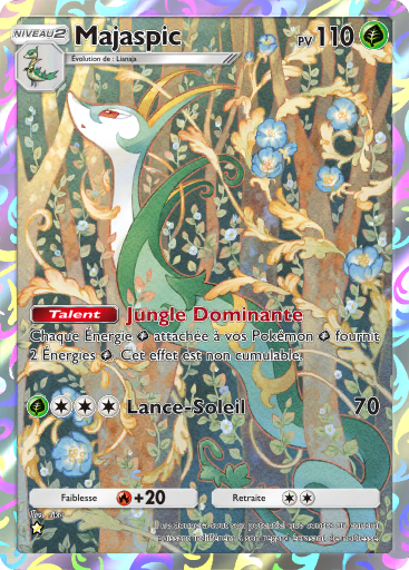 Carte Pokémon TCG Pocket L'Île Fabuleuse Majaspic