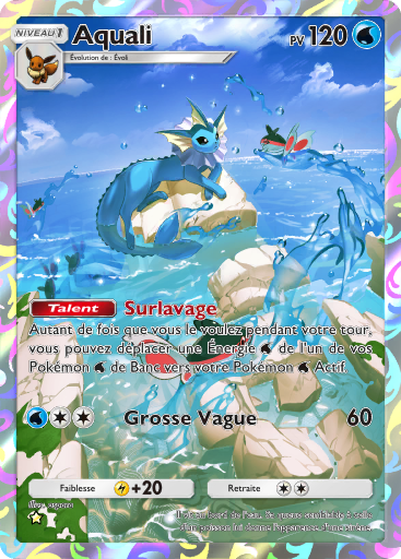 Carte Pokémon TCG Pocket L'Île Fabuleuse Aquali
