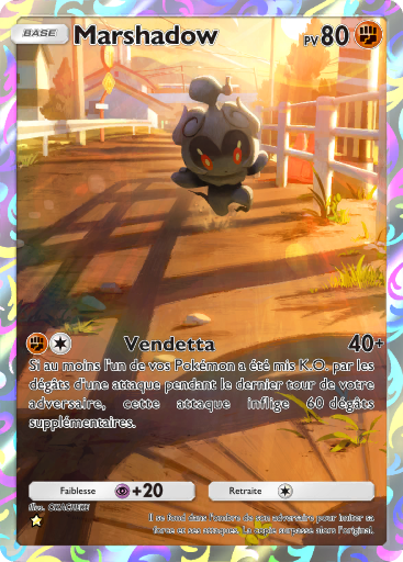 Carte Pokémon TCG Pocket L'Île Fabuleuse Marshadow