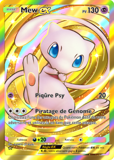 Carte Pokémon TCG Pocket L'Île Fabuleuse Mew-ex