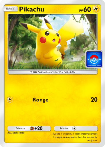 Carte Pokémon TCG Pocket Promo-A Pikachu