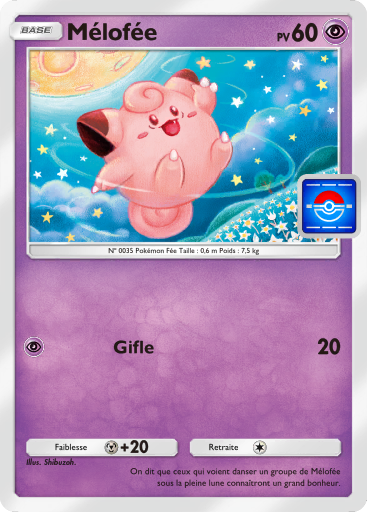 Carte Pokémon TCG Pocket Promo-A Mélofée