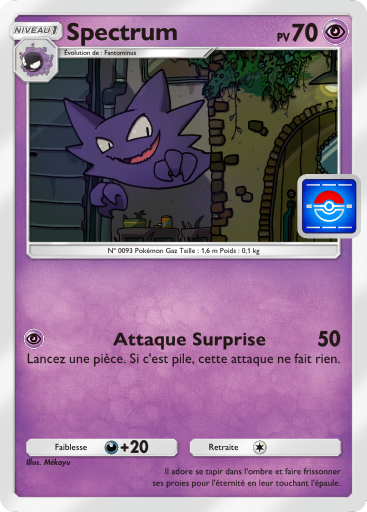 Carte Pokémon TCG Pocket Promo-A Spectrum