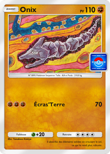 Carte Pokémon TCG Pocket Promo-A Onix