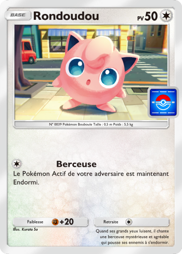 Carte Pokémon TCG Pocket Promo-A Rondoudou