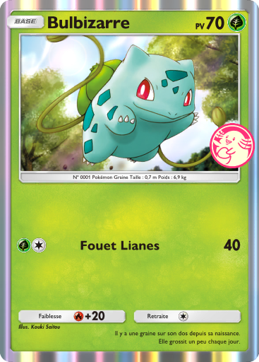 Carte Pokémon TCG Pocket Promo-A Bulbizarre