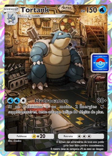 Carte Pokémon TCG Pocket Promo-A Tortank
