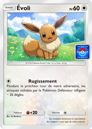 Carte Pokémon TCG Pocket Promo-A Évoli