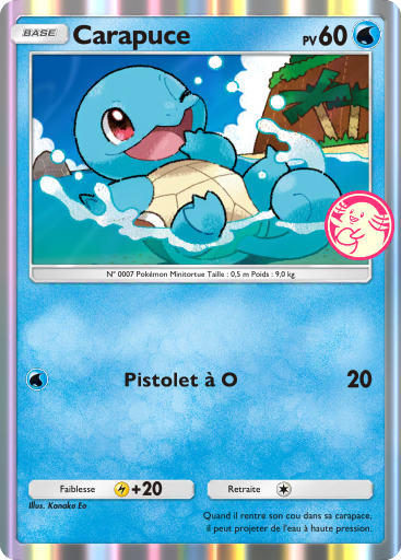 Carte Pokémon TCG Pocket Promo-A Carapuce