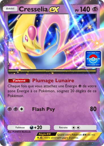 Carte Pokémon TCG Pocket Promo-A Cresselia-ex