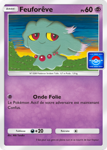 Carte Pokémon TCG Pocket Promo-A Feuforêve