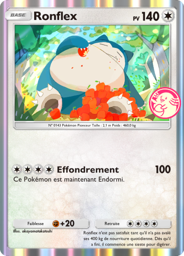 Carte Pokémon TCG Pocket Promo-A Ronflex