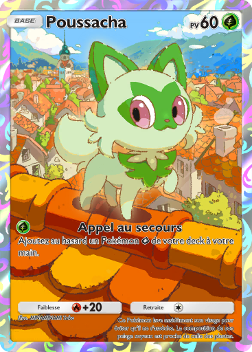 Carte Pokémon TCG Pocket Promo-A Poussacha