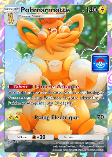 Carte Pokémon TCG Pocket Promo-A Pohmarmotte
