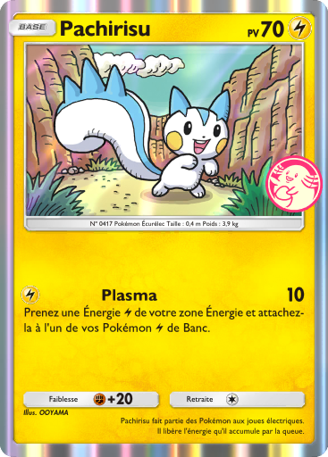 Carte Pokémon TCG Pocket Promo-A Pachirisu