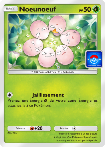 Carte Pokémon TCG Pocket Promo-A Noeunoeuf