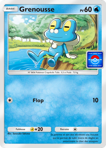 Carte Pokémon TCG Pocket Promo-A Grenousse