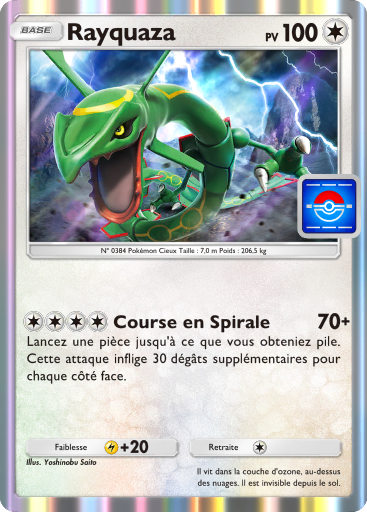 Carte Pokémon TCG Pocket Promo-A Rayquaza