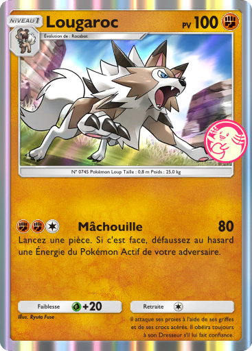 Carte Pokémon TCG Pocket Promo-A Lougaroc