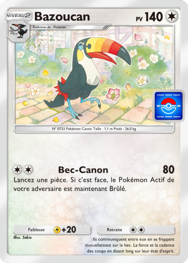 Carte Pokémon TCG Pocket Promo-A Bazoucan