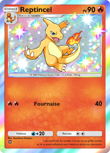 Carte Pokémon TCG Pocket Réjouissances Rayonnantes Reptincel