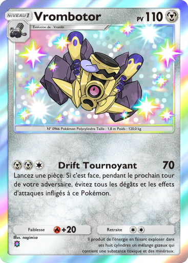 Carte Pokémon TCG Pocket Réjouissances Rayonnantes Vrombotor