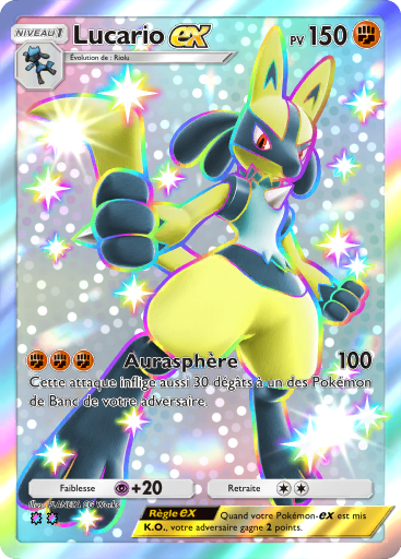 Carte Pokémon TCG Pocket Réjouissances Rayonnantes Lucario-ex