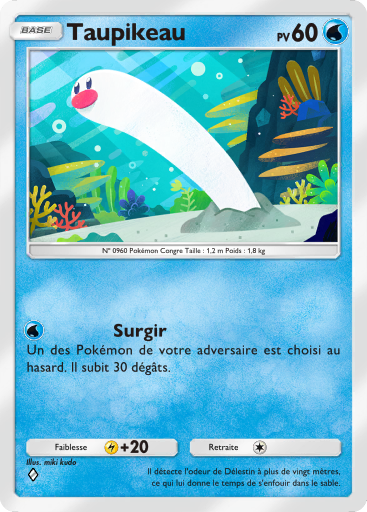 Carte Pokémon TCG Pocket Réjouissances Rayonnantes Taupikeau