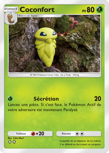 Carte Pokémon TCG Pocket Réjouissances Rayonnantes Kakuna