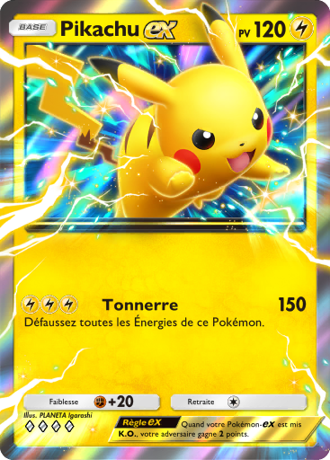 Carte Pokémon TCG Pocket Réjouissances Rayonnantes Pikachu-ex