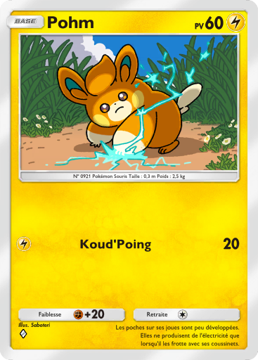 Carte Pokémon TCG Pocket Réjouissances Rayonnantes Pohm