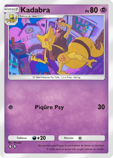 Carte Pokémon TCG Pocket Réjouissances Rayonnantes Kadabra
