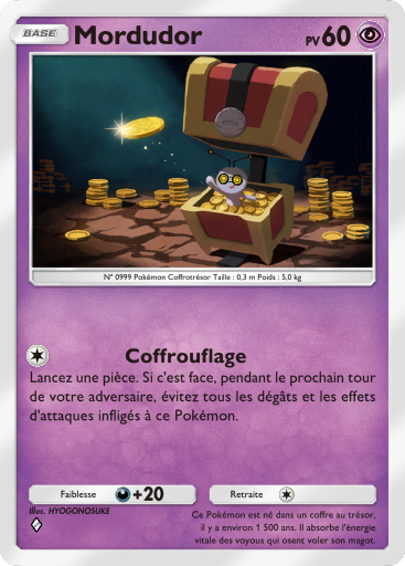 Carte Pokémon TCG Pocket Réjouissances Rayonnantes Mordudor
