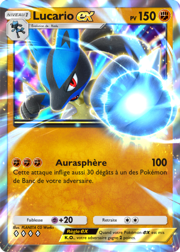 Carte Pokémon TCG Pocket Réjouissances Rayonnantes Lucario ex