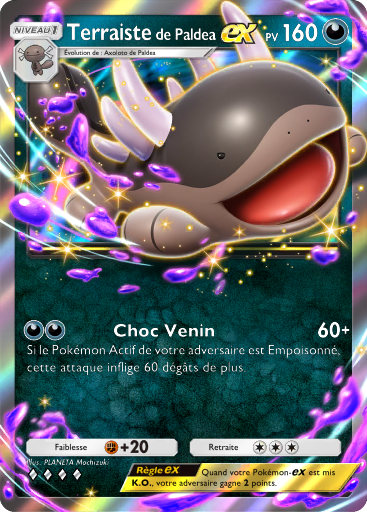 Carte Pokémon TCG Pocket Réjouissances Rayonnantes Terraiste[Text:Char v="FOUR-PER-EM-SPACE" ][Text:AdditionalName v="ADDITIONAL_NAME_Paldea" type="region" ]-ex