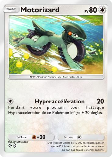 Carte Pokémon TCG Pocket Réjouissances Rayonnantes Motorizard