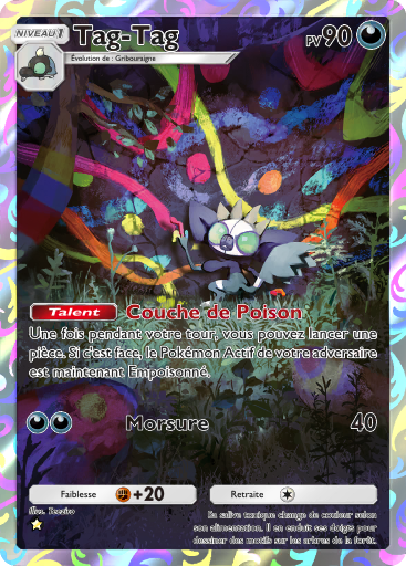 Carte Pokémon TCG Pocket Réjouissances Rayonnantes Tag-Tag