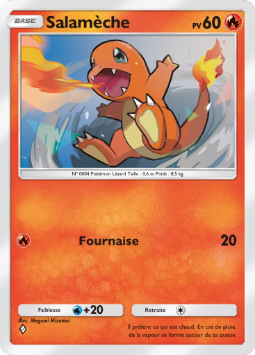 Carte Pokémon TCG Pocket Réjouissances Rayonnantes Salamèche