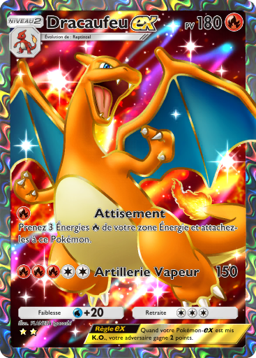 Carte Pokémon TCG Pocket Réjouissances Rayonnantes Dracaufeu-ex