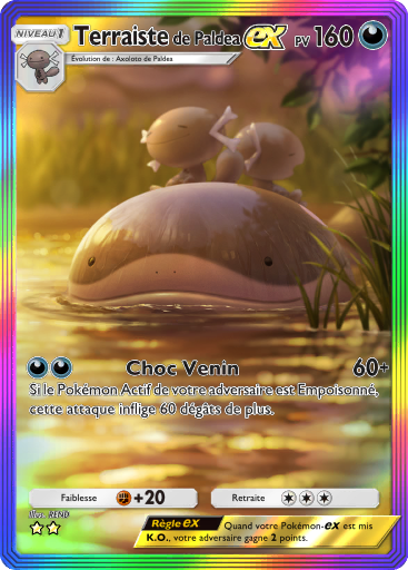 Carte Pokémon TCG Pocket Réjouissances Rayonnantes Terraiste[Text:Char v="FOUR-PER-EM-SPACE" ][Text:AdditionalName v="ADDITIONAL_NAME_Paldea" type="region" ]-ex