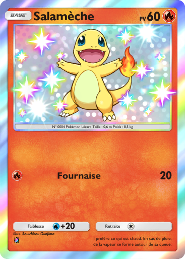 Carte Pokémon TCG Pocket Réjouissances Rayonnantes Salamèche
