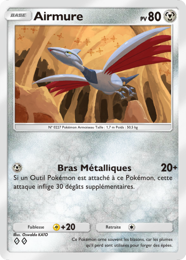 Carte Pokémon TCG Pocket Choc Spatio-Temporel Airmure