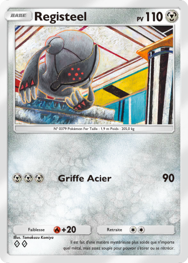 Carte Pokémon TCG Pocket Choc Spatio-Temporel Registeel