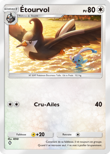 Carte Pokémon TCG Pocket Choc Spatio-Temporel Étourvol