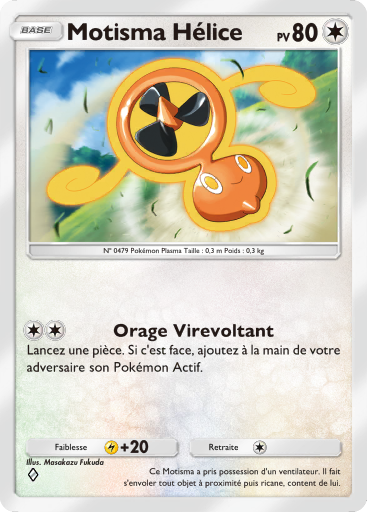 Carte Pokémon TCG Pocket Choc Spatio-Temporel Motisma Hélice