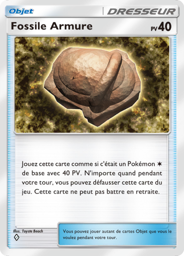 Fossile Armure